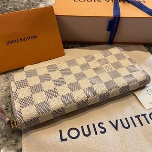 Louis Vuitton Clemence Azur Wallet